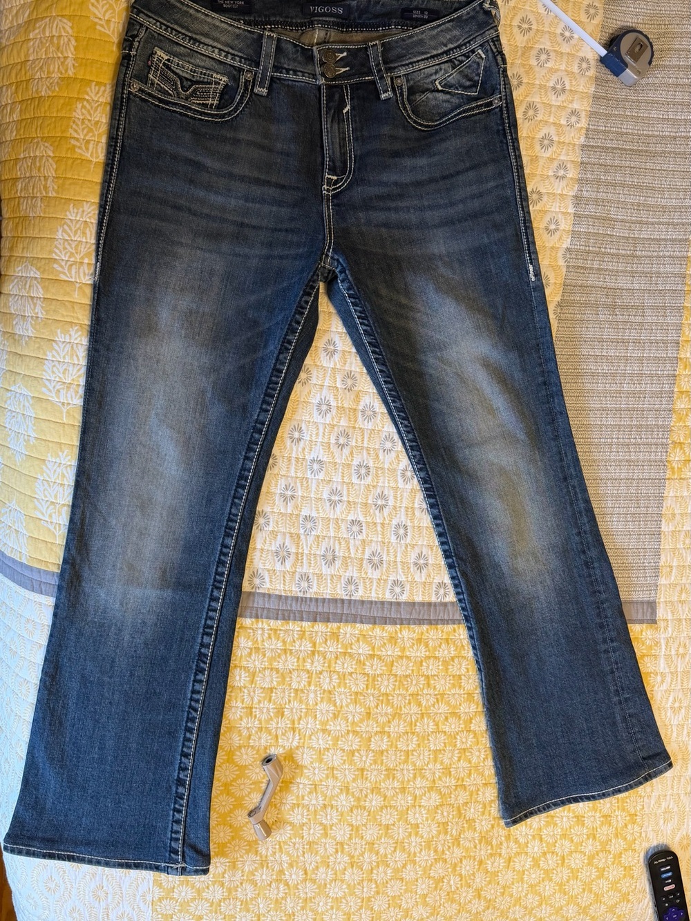 Vigoss Women’s Dark Indigo Bootcut Jeans